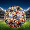 One Piece Print Size 5 Soccer Ball, PU Wear Resistant Football for Match Training and Daily Practice, Birthday Gift for Soccer Fans