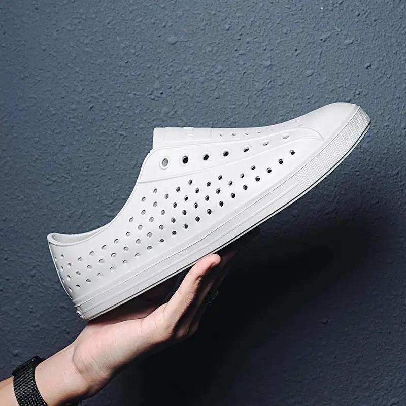 Fashion Height Male Shoe Hole Shoes Beach with Platform Buy New Fashion Color Non-slip Breathable Clearance Sale Open Toe Men's Sandal