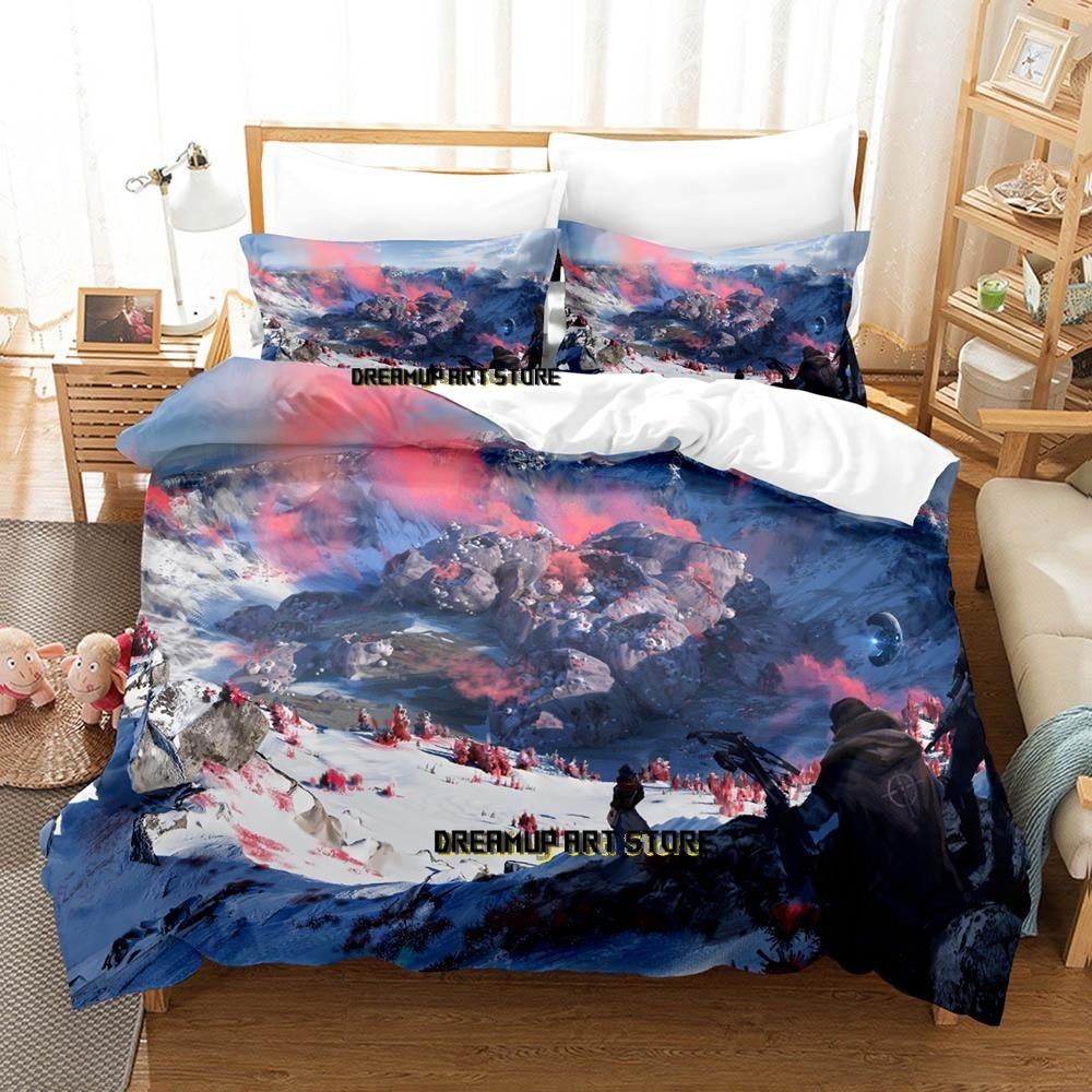 Game Scavengers Bedding Set Single Twin Full Queen King Size Bed Set Adult Kid Bedroom Duvetcover Sets comforter set
