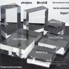 Acryl-Kristallwürfel-Displayständer für Kosmetik und Schmuck.