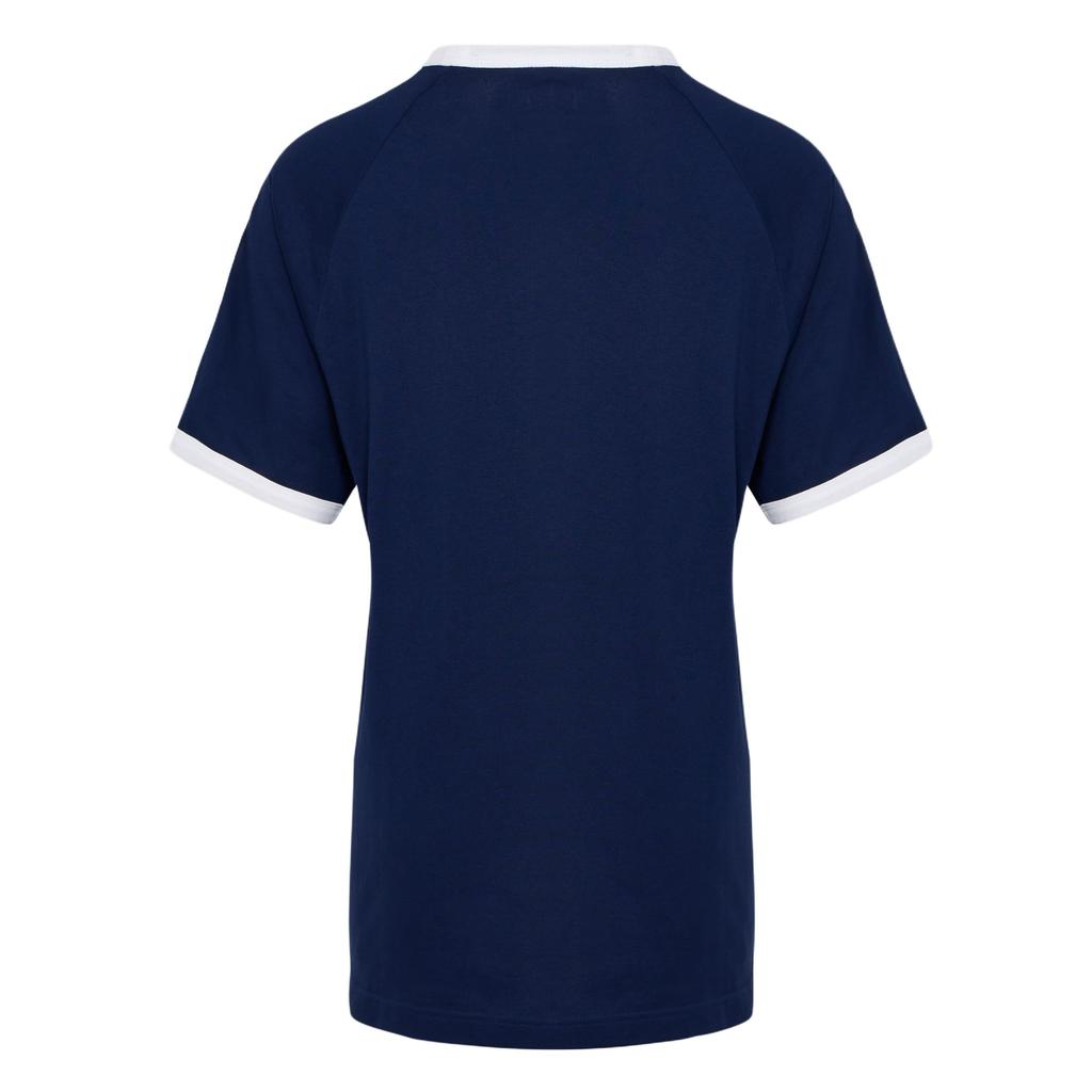 Adidas Originals 3-Stripes Pullover Sports Knit Short Sleeve T-Shirt Men Tops HZ9634