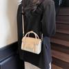 Hand carry high-end fashion small square bag women's messenger bag new niche portable shoulder women's bag