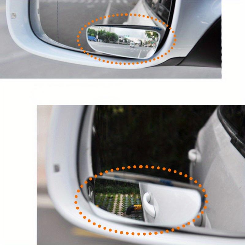 2pcs/set Adjustable HD Glass Convex Car Motorcycle Blind Spot Mirror for Parking Rear View Mirror