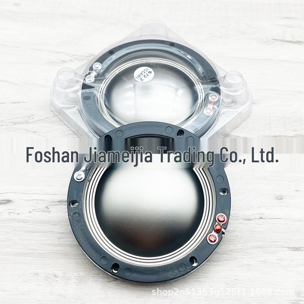72-Core High-Frequency Voice Coil Speaker Tweeter Diaphragm with 72.2mm Round Frame Assembly