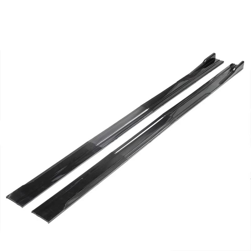 FOR VOLVO V60 V90 2M Car Side Skirt Extension Plate Lip Separator Bumper 2.18M Racing Side Spoiler Universal Car Side