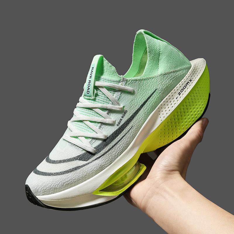 Professional marathon running shoes carbon board Zoom running shoes men's breathable racing breaking 2 sports shoes Pegasus air cushion shock absorp