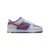 Nike Dunk Low top Kids' Skateboarding Shoes Gray Blue Orange Asian Version Children Aged 3 7 Years Old HJ9234-025
