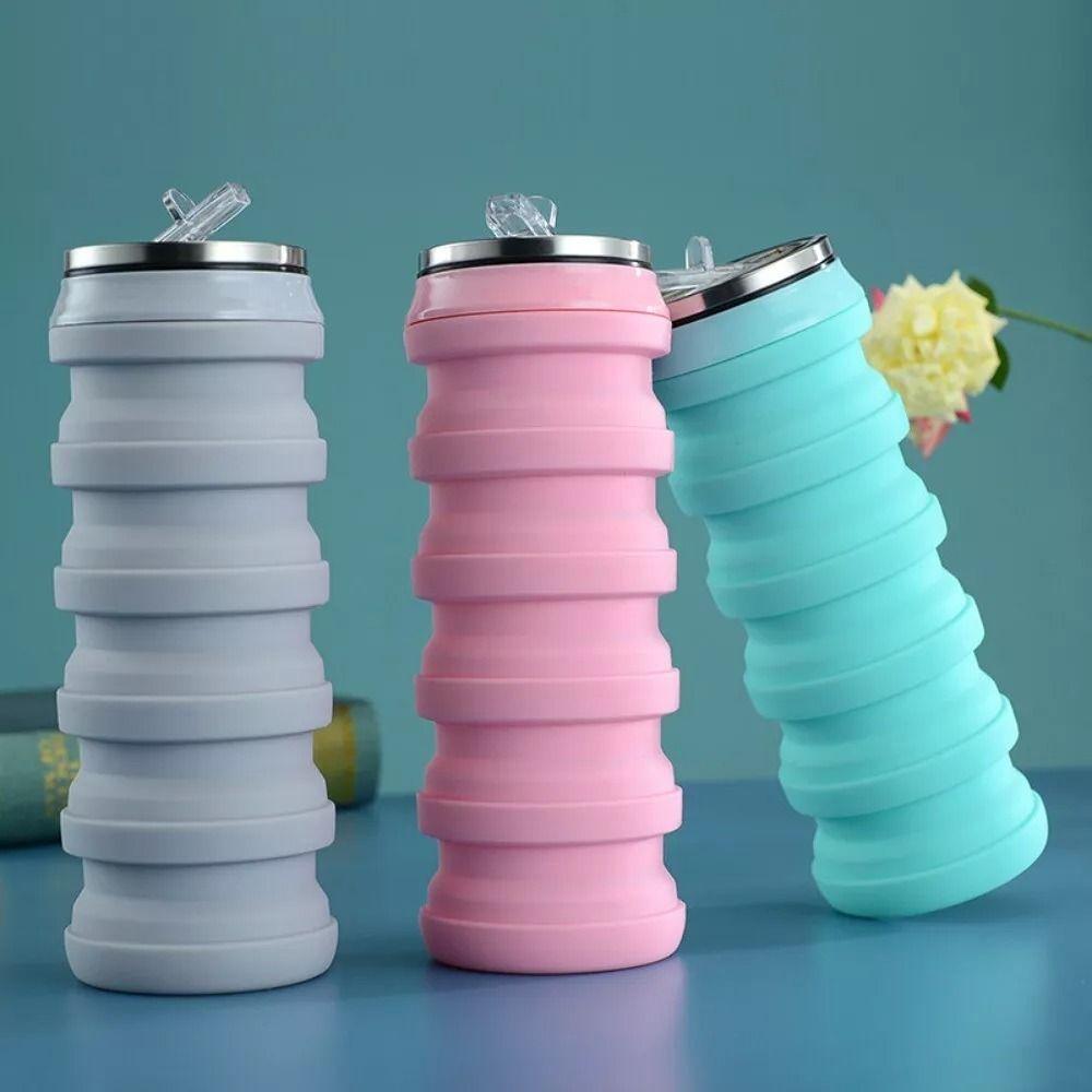 Wear-resistant Collapsible Water Bottle Creative Sport Bottle New Folding Water Cup