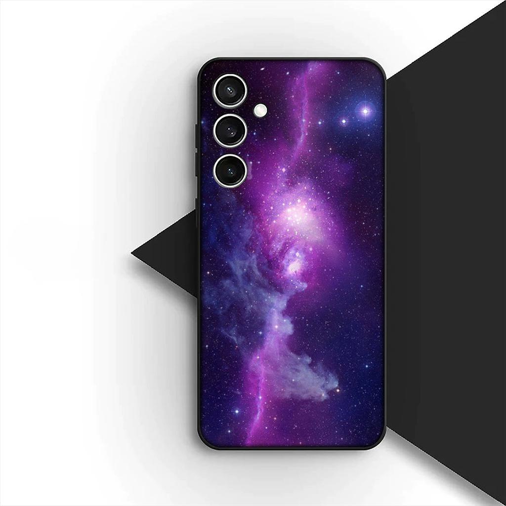 for Samsung Galaxy S20 S22 S21 FE Ultra Plus A07 A17 A15 A16 A25 A57 A37 Phone Cover Case Universe Galaxy Moon Astronaut Stars