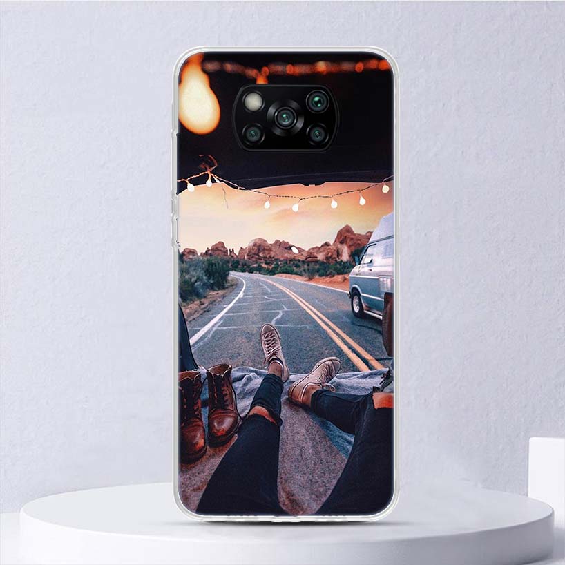 World Map Travel Plans Soft Case For Xiaomi Poco X7 X6 X5 X4 X3 Nfc F7 Ultra F6 F5 Pro Phone Cover F4 Gt F3 M5S M4 M3 M5 M6 Coqu