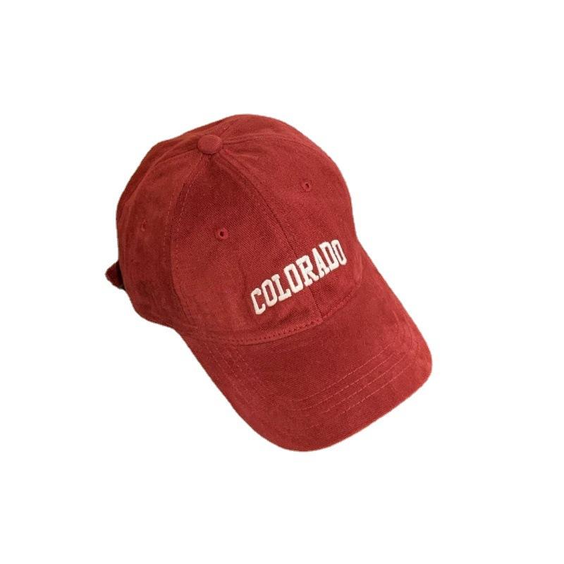Grinding Craft Baseball Cap Showing Face Small Versatile Casual Hat Men's Cap Women's Tide