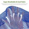 Outdoor Portable Camping Swing Ice Silk Hammock Sturdy Thickened Nylon Mesh Hammock Breathable Garden Hanging Swing