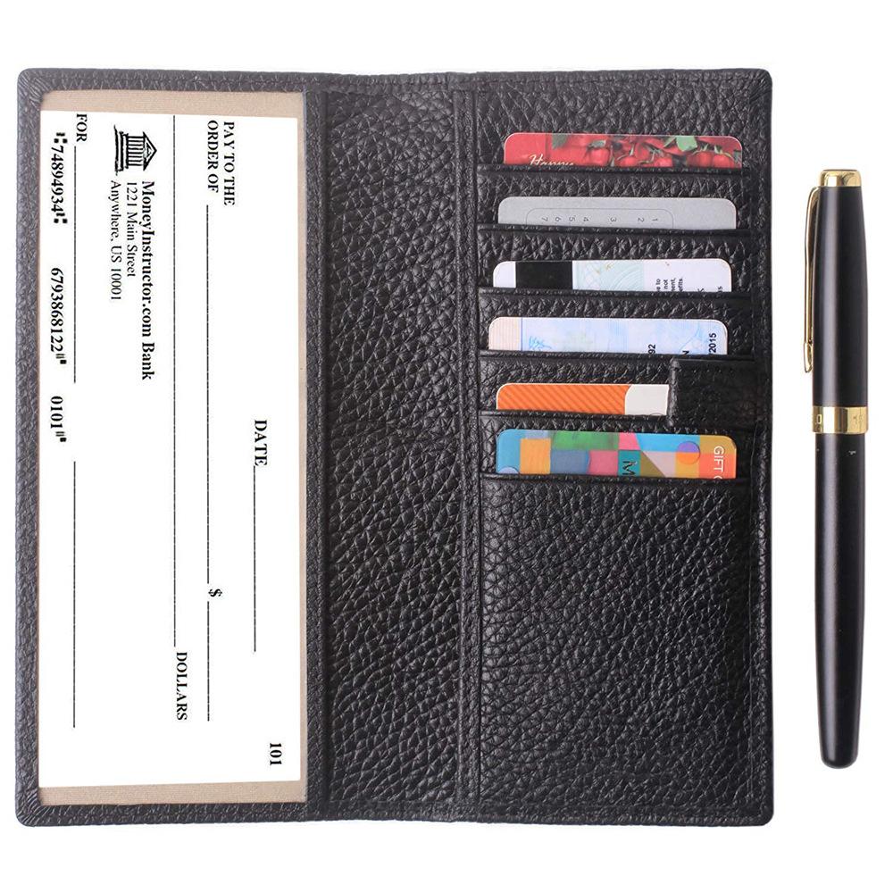 

Кошелек из коровьей кожи Кошелек с несколькими отделениями Агент Длинный кошелек для долларов Кошелек для купюр и чеков Main picture Size: 8.5X17cm