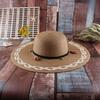 Straw Hat Female Small Fresh Braided Hat Sun Hat Sun Protection Adjustable Large Edge Seaside Sun Hat Beach Hat