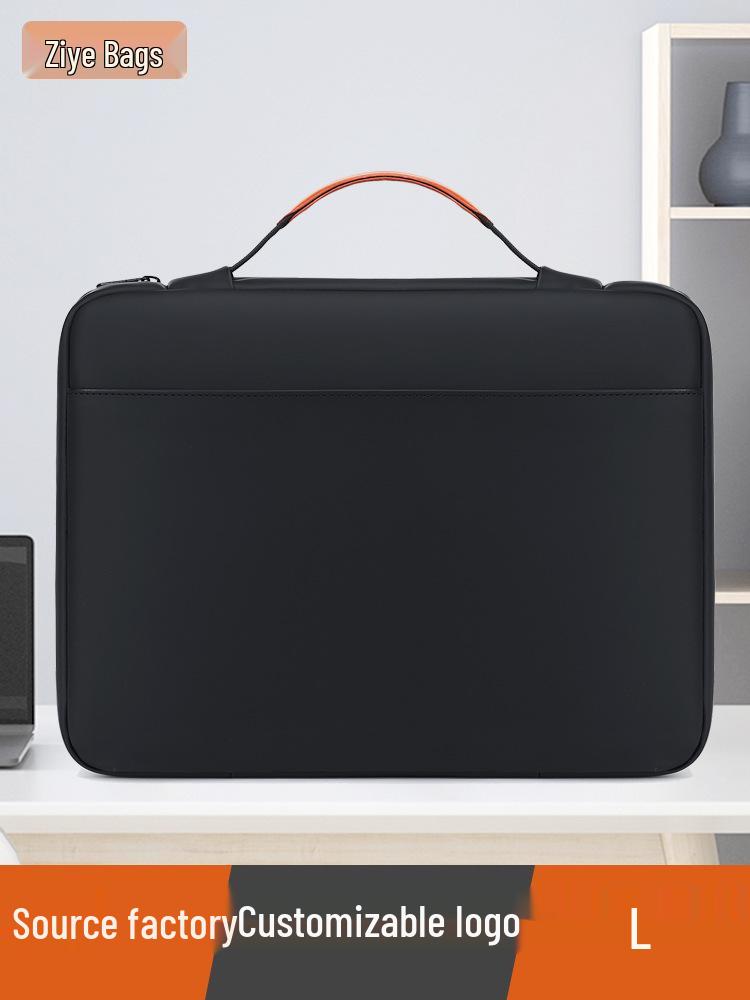 16-inch Shockproof Waterproof Laptop Handbag with Logo Customization
