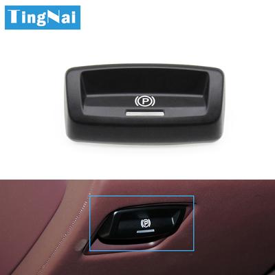 Black Electronic Parking Brake Control Switch Handbrake Button For Porsche Panamera 970 2010 2011 2012 2013 2014 2015