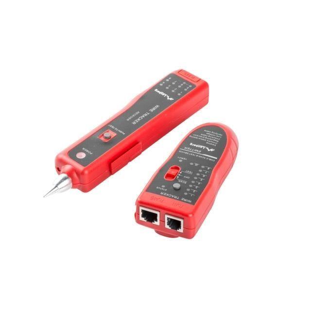 Lanberg NT-0501 Network Cable Tester Black, Red