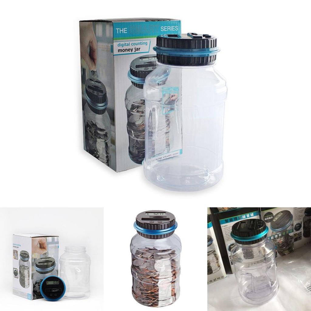 Benutzerfreundlicher elektronischer Münzsortierer mit LCD-Anzeige, perfekt zur Verfolgung von Ersparnissen