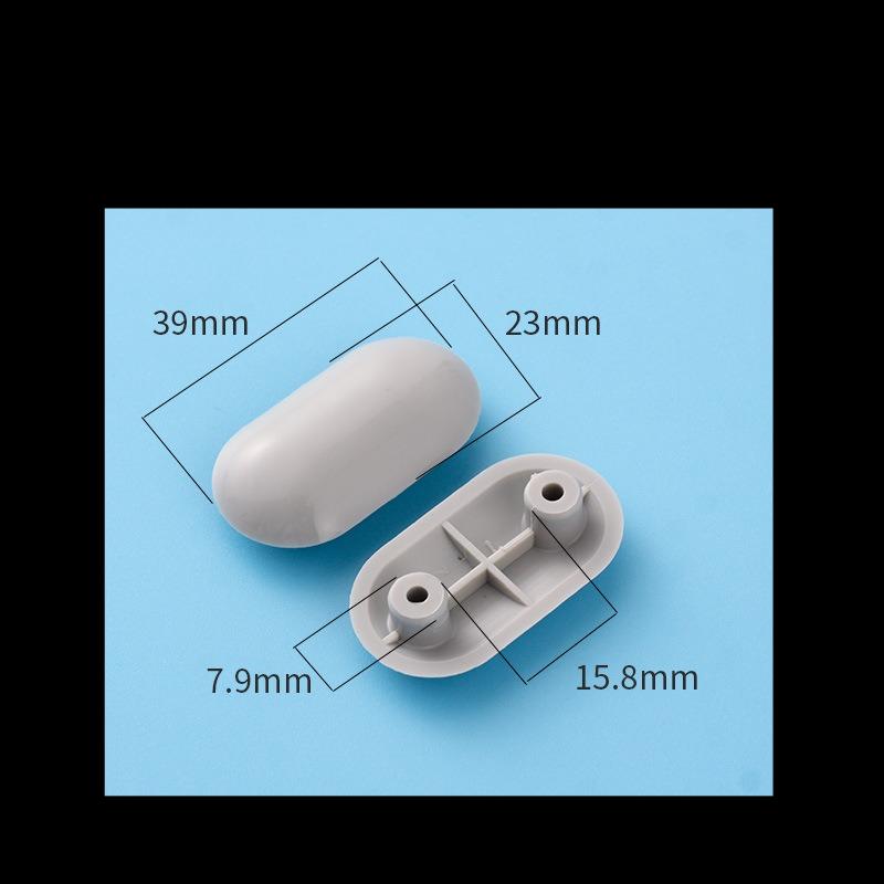 Toilet Seat Support Pads Buffer Shock-Absorbing Rubber Gaskets Plastic Silicone Plugs Round Mushroom Head Accessories for Toilet