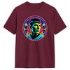 Vintage TShirt Summer Stars Treks Spock Ruminations In Neon Novelty T Shirts Cotton Tshirt for Men Y2K Basic Plus Size Top Tees