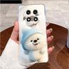 Case For OPPO A2 Pro 5G Case Clear Luxury Cute Love Rabbit Funny TPU Soft Silicone Back Cover For Oppo A2Pro PJG110 Phone Casing