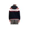 FILA Mihara Yasuhiro Collaboration Logo Print Color-Block Woven Hooded Jacket Men Jacket Black F11M213702F-BK
