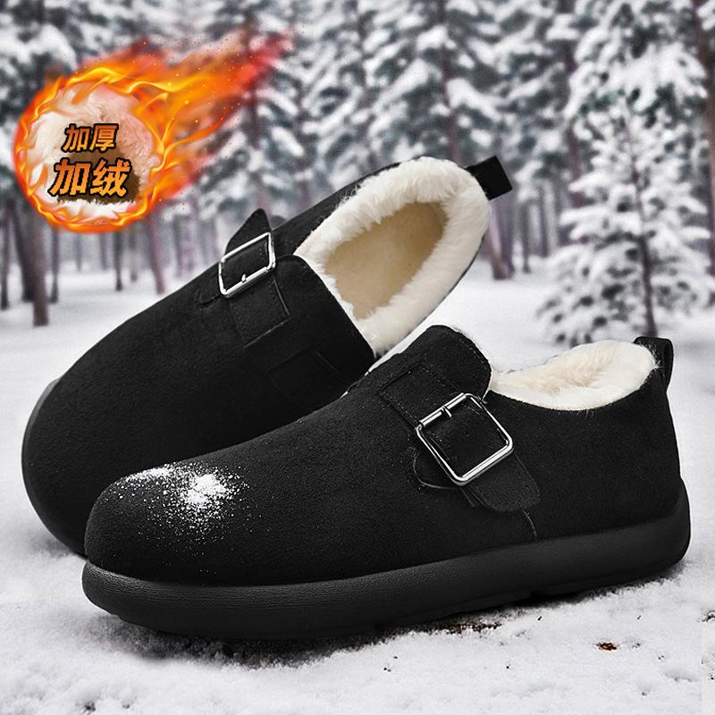 Platform snow boots 22 new autumn and winter bread shoes piled thickened cotton shoes 39