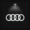 2Pcs Led Logo light Welcome Light For Q1 line S3 S4 RS S6 S5 S7 S8 A3 A4 A5 A6 A7 Q3 Q7 quattro Projector Shadow Ghost Lamp