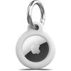 AirTag2 Hard PC Sleutelhangerhoes met Anti-Verlies Gesp voor Apple Tracker.