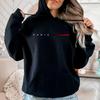 Pariisi Mood Naine Kapuutsiga Dressipluusid Kõik Hooajad Igapäevane Vabaaja Sportlik Kapuutsiga Dressipluusid Naiste Kodu Väljas Mugavus Soe Lõtv Pullover