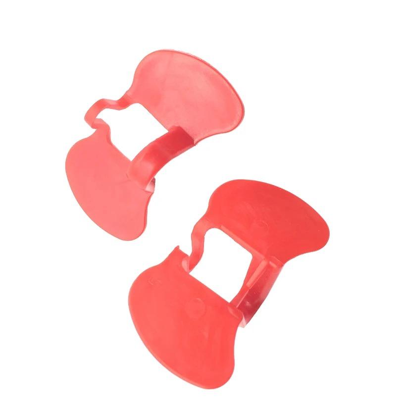 20/50/100 Pcs Anti-chicken Pecking Glasses M/L Red Pheasant Goggles Plastic Bolt-free Poultry Anti-chicken Pecking Glasses