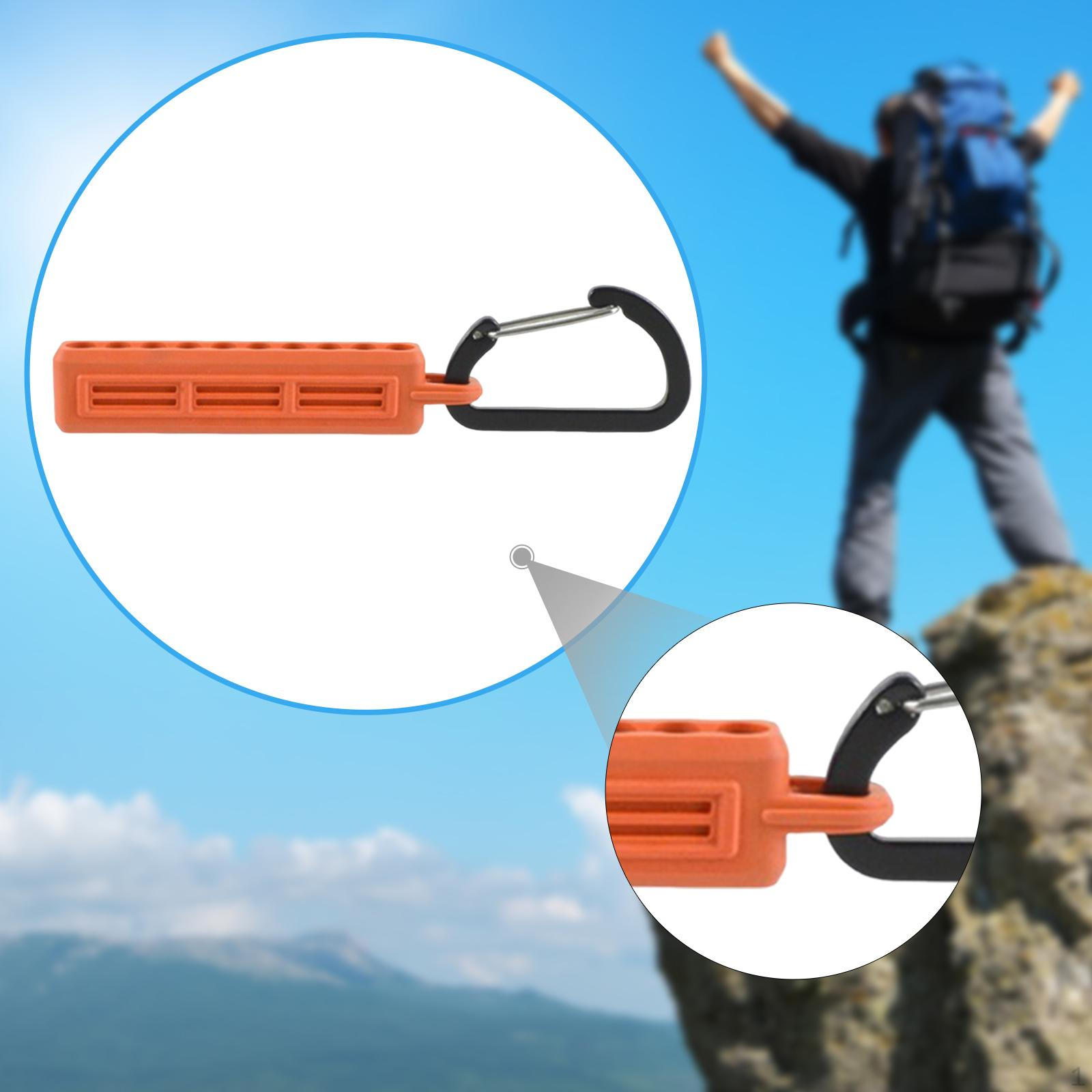 

Hex Bit Storage Rack with Clip for 1/4 Inch Tools 10 Slots 5.9x0.8inch помаранчевий