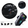 SEAMETAL Y10 Motorcycle Helmet Headset Stereo Bt5.3 Hands Free Ipx6 Waterproof 2000mAh Moto Wireless Headphones Support