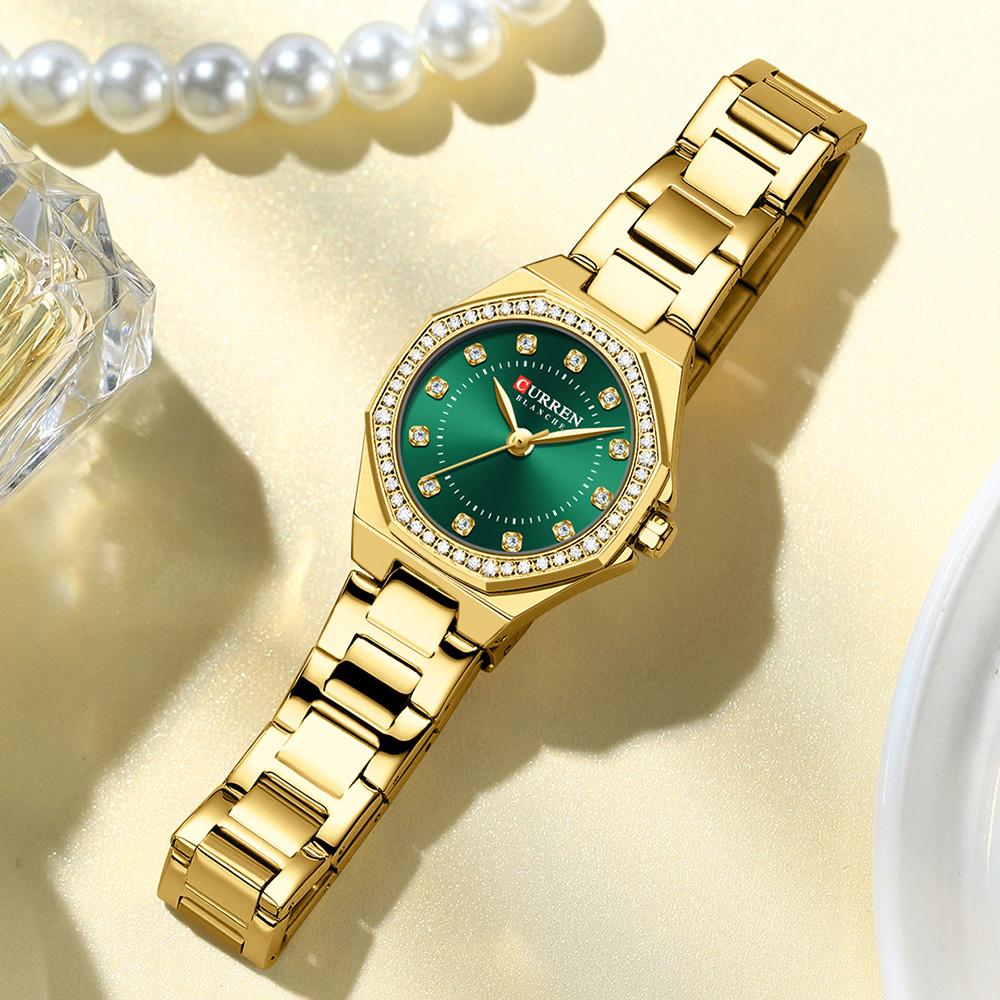 Ladies' Fashion Accessories Diamond Watch Waterproof Women's Light Luxury Quartz Watch Holiday Gift Women's Exquisite Gift Watch