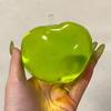 Clear Fruit Squeeze Toy Anxiety Relief Soft Stretch Shapeable Stress Ball Transparent Fruit Sensory Fidget Toy Party Favors