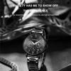 CRRJU-2276 Men's Watch Casual Personality Watch Men's Watch Student Watch Simple Steel Band Calendar