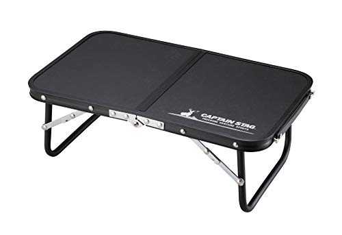 

Captain Stag FD Hand Table, 47 x 30 cm (Compatible with Kamado Smart Grill B6), Black, UC-546
