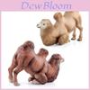 Pvc Realistic Animal Model Toy Large Desert Camel Static Figure For Collector Display