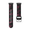 Silikon-Präge-Uhrenarmband für Galaxy Fit3 Wasserdicht und schweißfest Weich und bequem Sport-Uhrenarmband für Galaxy Fit3