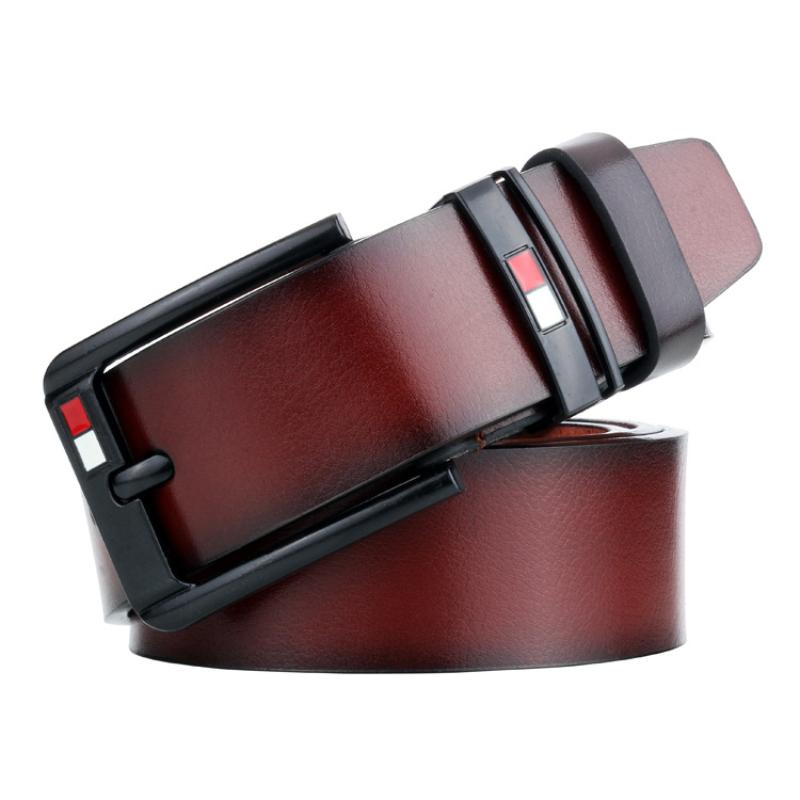 High Quality Leather Alloy Men's Belt Luxury Designer Brand Fashion Strap Jeans Belts for Men Business Leisure Waistband Male
