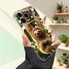 Animal Cute S-Sloth Funny Phone Case For iPhone 17,16,15,14,13,12,11,Pro,Max,Plus,Mini,SE4,E Magnetic For Magsafe Wireless