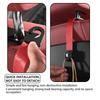 FFRP2 Car Hooks Front Seat Headrest Organizer Holder Clothes Hanger Accessories For Skoda Rapid Octavia Derivative Enyaq-iV VisionS