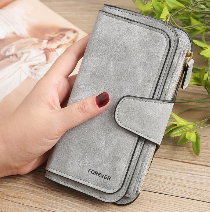 Luxury Long Women Wallet Female Scrub Bag Ladies Money Coin Purse Credit Card Holder