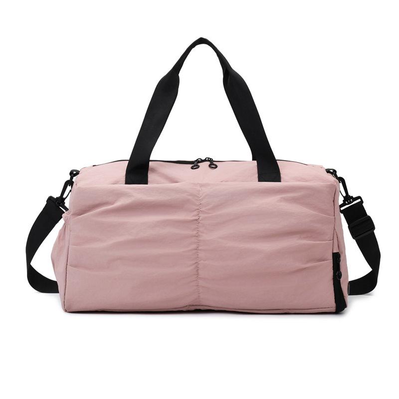 Dry and wet separation travel bag sports messenger fashion fitness bag large capacity yoga bag short trip handbag