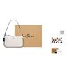 COACH Nolita Cow Leather Shoulder Bag, Handbag, Shoulder Bag Small Women's White CP490-SVDMH