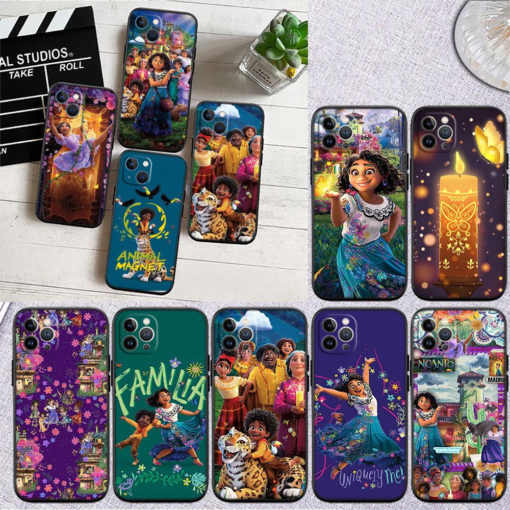 CJ49 Encanto Disney Soft Shell Phone Case for Samsung Galaxy S20 S21 S22 Ultra FE + Plus A21S A22 A24 A25 A26 A30 A30S A31
