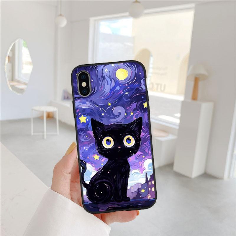 

NC19 Cat Kitten Meow New Luxury Phone Case for Xiaomi Mi Poco M7 X7 F1 F2 F3 M2 M3 M4 M5 M6 X2 X3 X4 GT NFC Pro Plus Xiaomi Poco F3