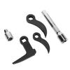 Crowbar Adapter Heads 1 2 and 3 8 Star with Sawtooth 1 2 Square L Type Pry Bar Adaptor Head Half Shaft Removal Tools