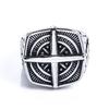 Viking Stainless Steel Ring Anchor Compass Tree of Life Nordic Viking Rune Wolf Ring for Men Women Fashion Hip Hop Punk Boyfriend Jewelry
