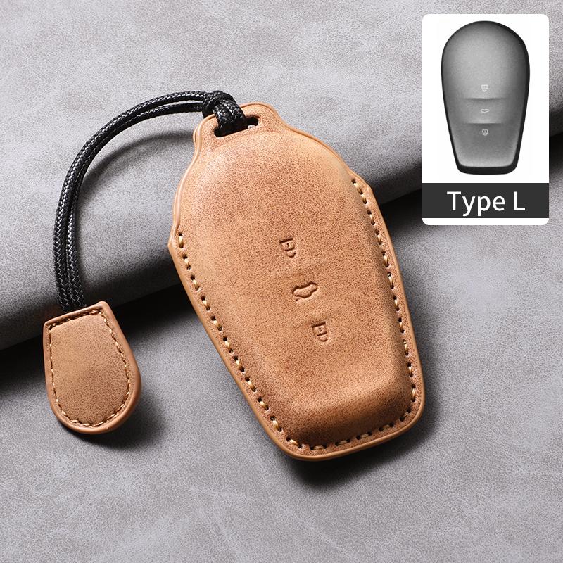 For Nissan N7 N7 Pro N7Max Leather Car Remote Key Case Cover Car Key Shell Anti-Scratch Protector Decorative Accessories